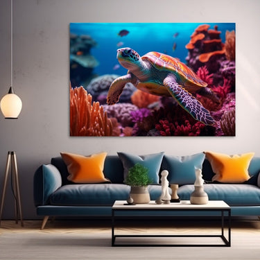 Painting of a Sea Turtle